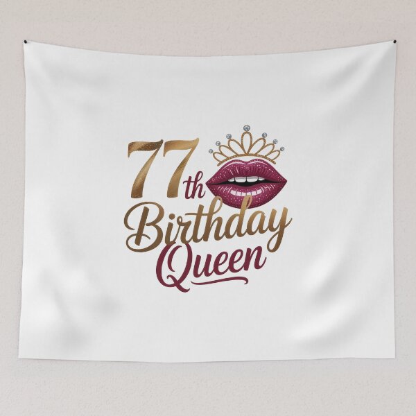Item preview, 77 th Birthday Queen  designed and sold by jkrphoto.