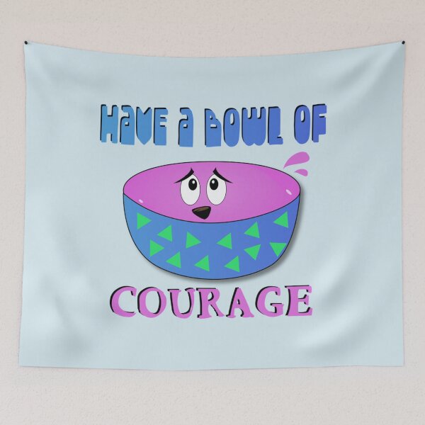 Item preview, Bowl of Courage - Courage the Cowardly Dog Show   designed and sold by AlethaCremin.