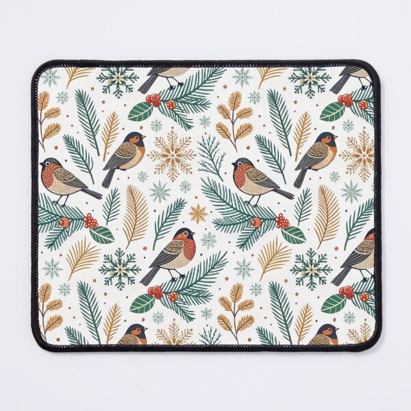 Item preview, Winter Birds on Pine Branches designed and sold by Shuga-Design.
