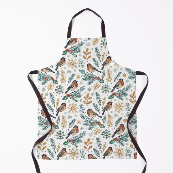Item preview, Winter Birds on Pine Branches designed and sold by Shuga-Design.