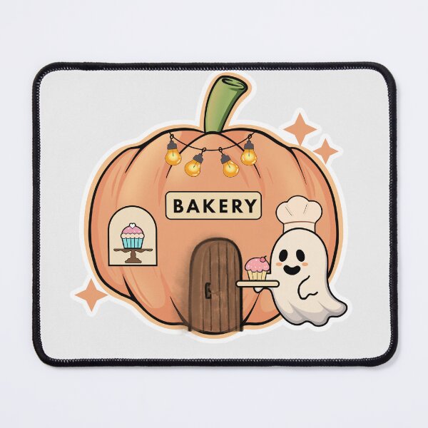 Item preview, Pumpkin Bakery Lantern – Cute Pastel Halloween Sticker designed and sold by SBrushbox.