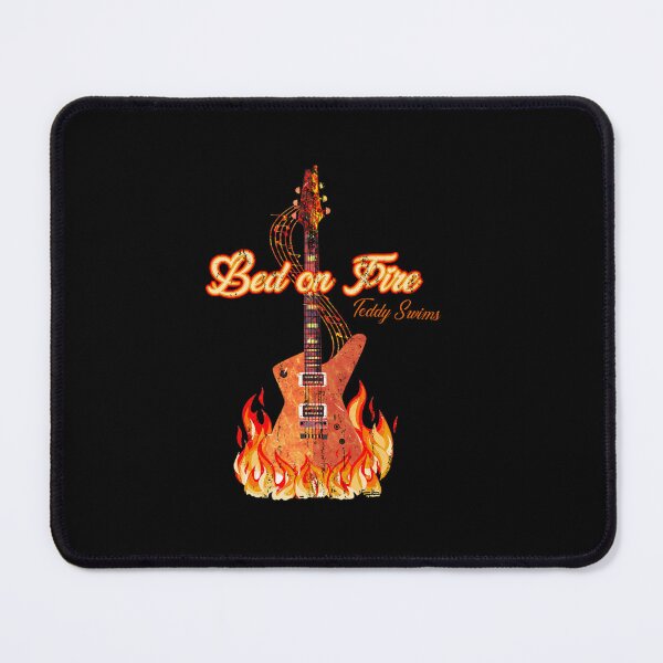 Item preview, Teddy Swims bed on fire funny for men women Essential T-Shirt designed and sold by priscillachtyt.