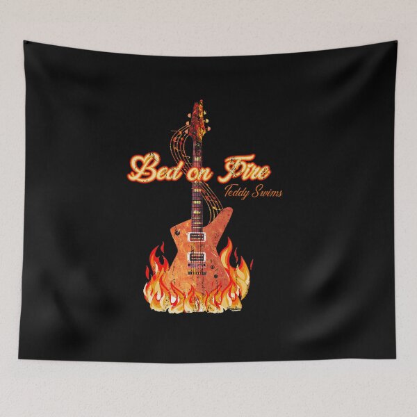 Item preview, Teddy Swims bed on fire funny for men women Essential T-Shirt designed and sold by priscillachtyt.