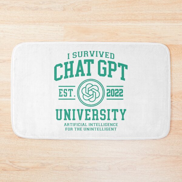 Item preview, Chat GPT University: AI for the Unintelligent T-Shirt designed and sold by ArbitraryTees.