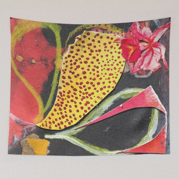 Item preview, Art Print & More: Floral Abstraction – Poetic Miniature Series – 140 Qualo | Annette Kunow designed and sold by KunowArtShop.