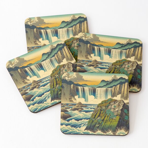 Item preview, Visiting Hanoaken Falls designed and sold by Kijiermono.