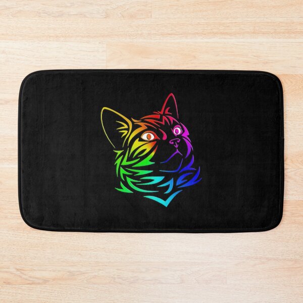 Item preview, Cat Rainbow Collor designed and sold by VycMerch.