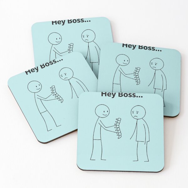 Item preview, Hey Boss… Got You a Birthday Present — Funny Office Cartoon designed and sold by Pjotre7.
