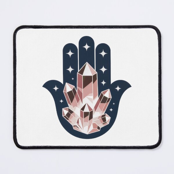 Item preview, Hamsa Crystal and Stars on Protective Hand designed and sold by jkrphoto.