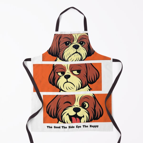 Item preview, The Good The Side Eye The Happy Shih Tzu Dog Owners Funny designed and sold by The Art of Kkatarynka.