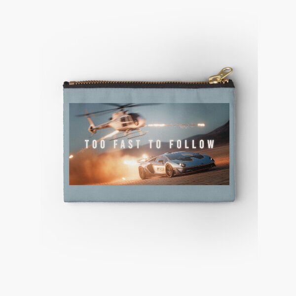Item preview, Too Fast To Follow – Supercar Helicopter Chase Cinematic Artwork designed and sold by SuccessHunters.