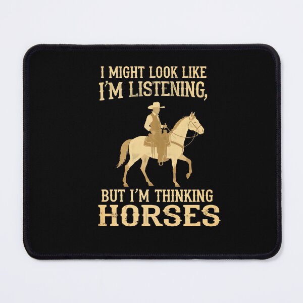 Item preview, Thinking Horses — Cowboy Distraction Mode designed and sold by ArteeInnovation.