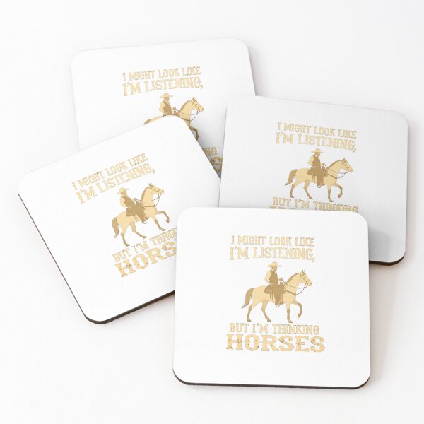 Item preview, Thinking Horses — Cowboy Distraction Mode designed and sold by ArteeInnovation.