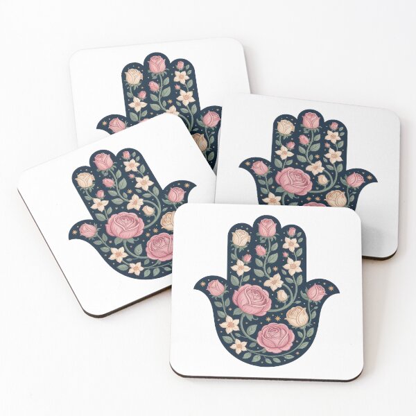 Item preview, hamsa  and flowers  designed and sold by jkrphoto.