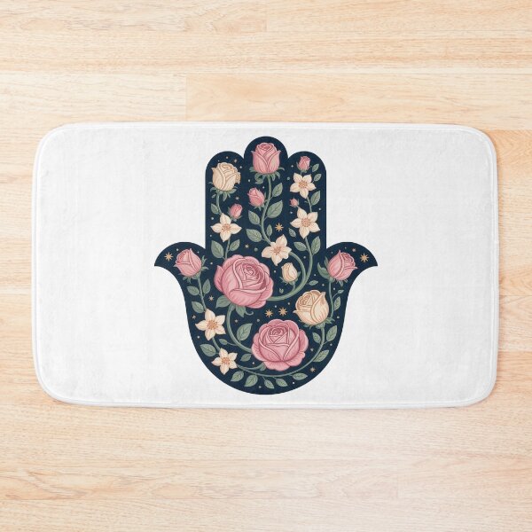 Item preview, hamsa  and flowers  designed and sold by jkrphoto.