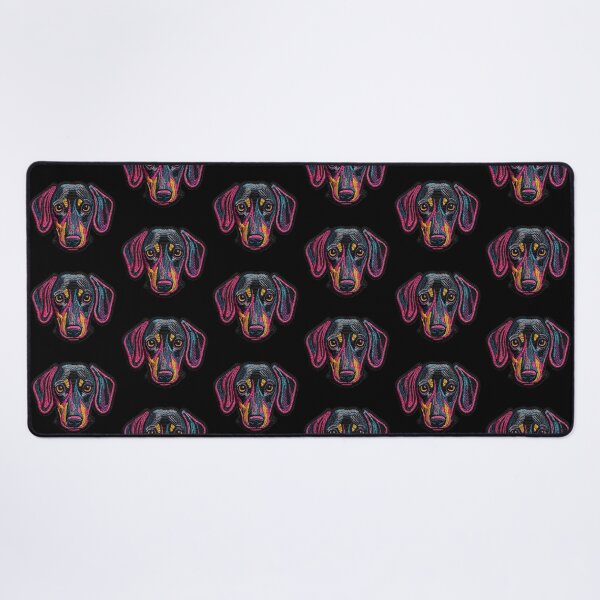 Item preview, Dachshund Sausage Dog Patch Embroidery Fabric Stitched Patch designed and sold by HappyPatchClub.