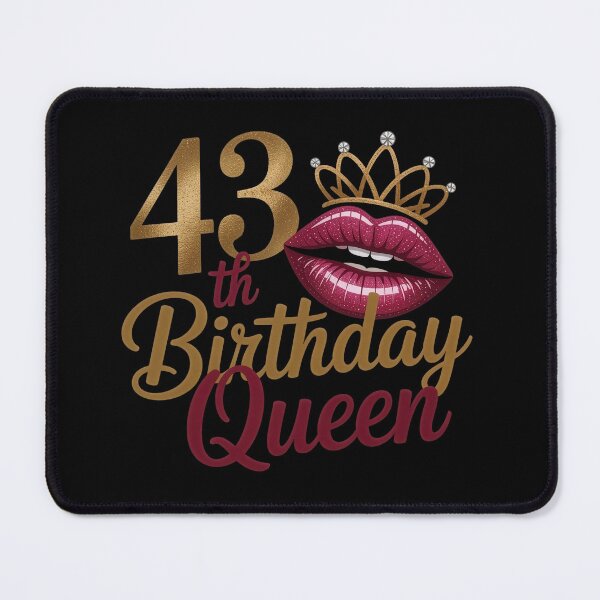 Item preview, 43 th Birthday Queen designed and sold by jkrphoto.