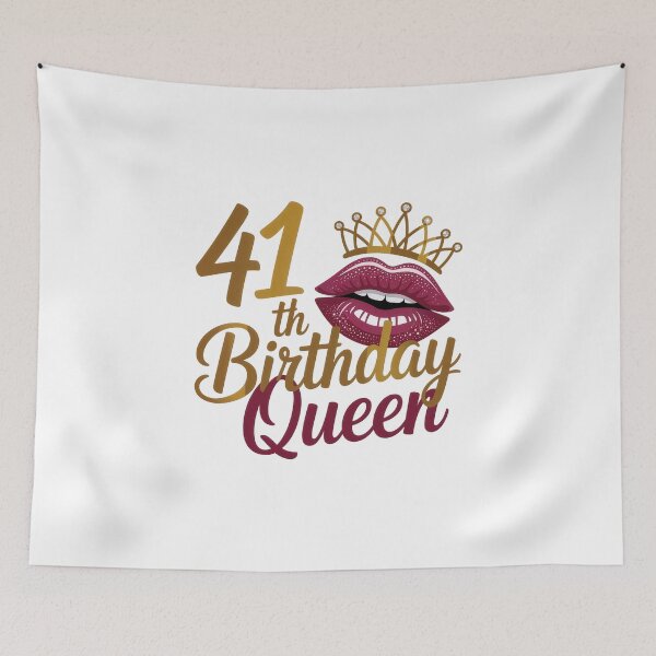 Item preview, 41 th Birthday Queen designed and sold by jkrphoto.