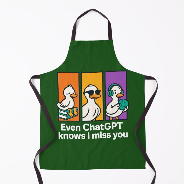 Item preview, Even ChatGPT Knows I Miss You – Cute Couples AI Humor Design designed and sold by Minimum-Rage.