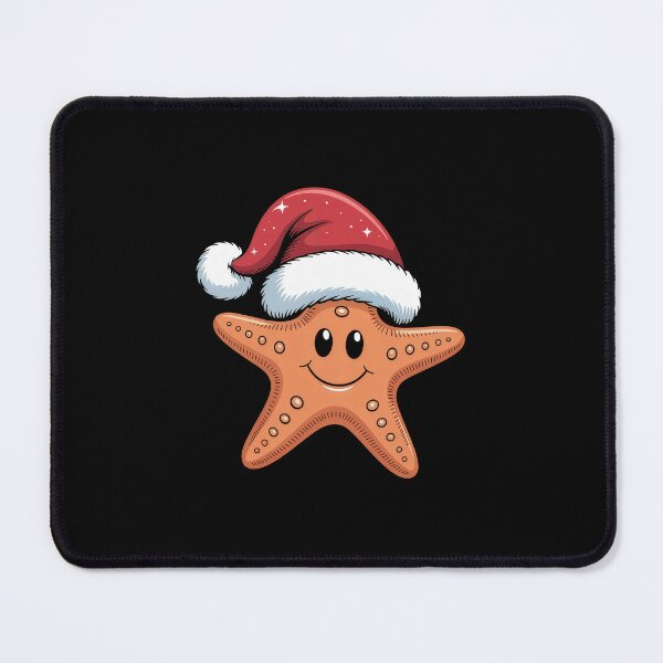 Item preview, Starfish with Santa Hat designed and sold by jkrphoto.