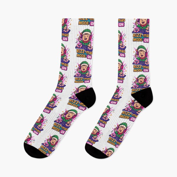 Item preview, RIZZmas Mode On Viral Meme Slang Design designed and sold by Raluk.