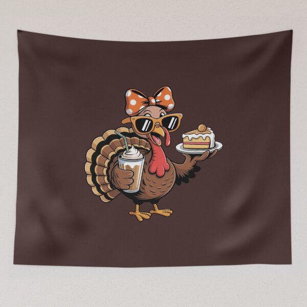 Item preview, Turkey with Dessert and Drink designed and sold by jkrphoto.