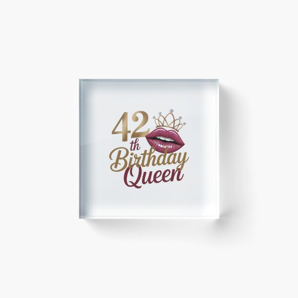 Item preview, 42 th Birthday Queen designed and sold by jkrphoto.