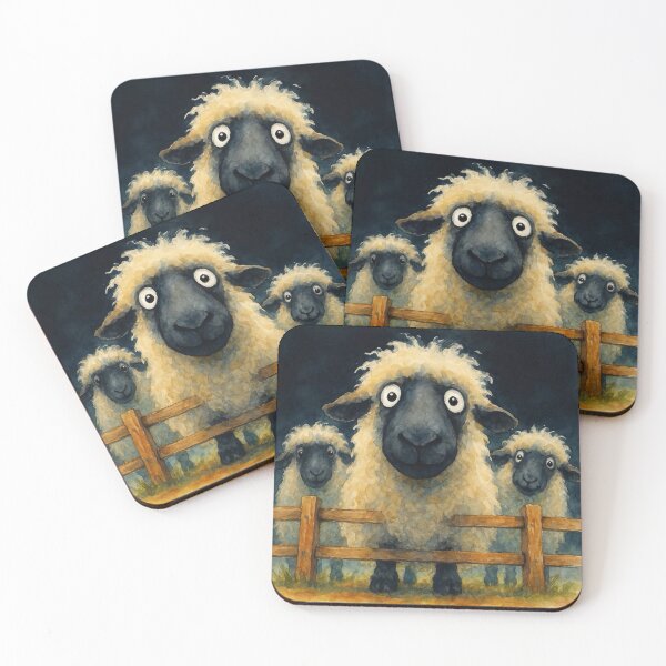 Item preview, Gorgeous Valaise Blacknose Sheep ' THe BaH BaH SHeeP ' BY SHiRLeY MacARTHuR designed and sold by Shirley MacArthur Art.