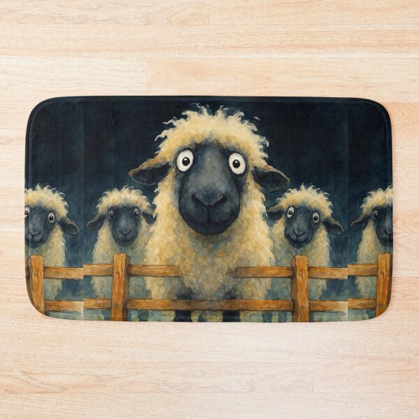 Item preview, Gorgeous Valaise Blacknose Sheep ' THe BaH BaH SHeeP ' BY SHiRLeY MacARTHuR designed and sold by Shirley MacArthur Art.