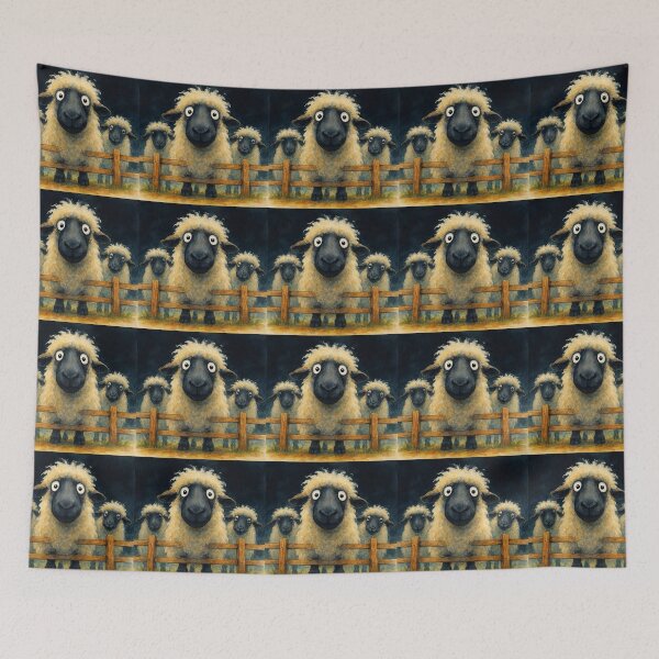 Item preview, Gorgeous Valaise Blacknose Sheep ' THe BaH BaH SHeeP ' BY SHiRLeY MacARTHuR designed and sold by Shirley MacArthur Art.