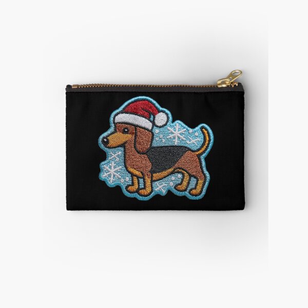 Item preview, Dachshund Sausage Dog Patch Embroidery Fabric Stitched Patch designed and sold by HappyPatchClub.