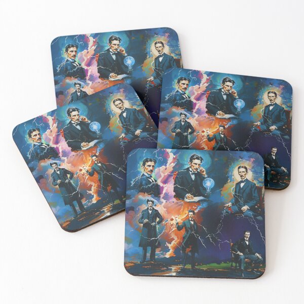Item preview, Tesla caricatures designed and sold by Andy551.