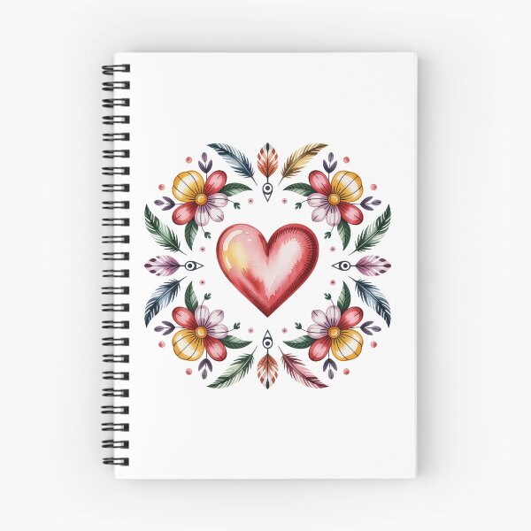 Item preview, Heart Surrounded by Colorful Flowers designed and sold by jkrphoto.