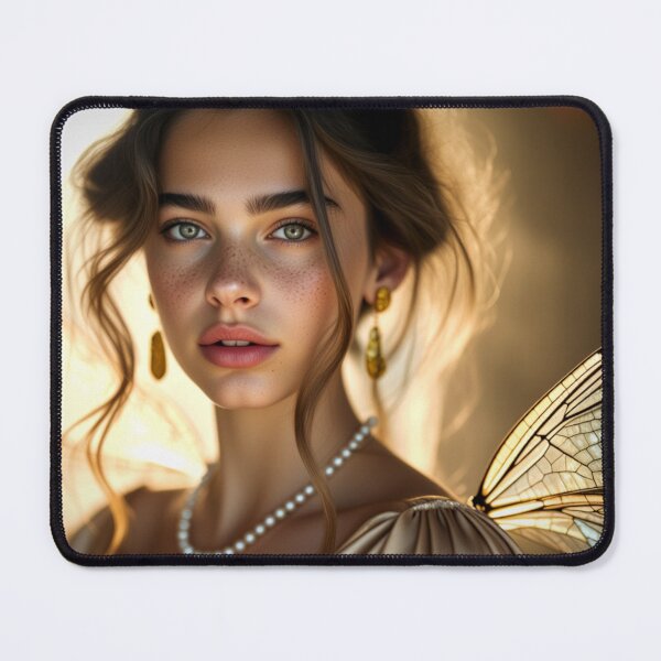 Item preview, Golden Winged Selene - Lightborn Elegance designed and sold by Artfully Entertained.