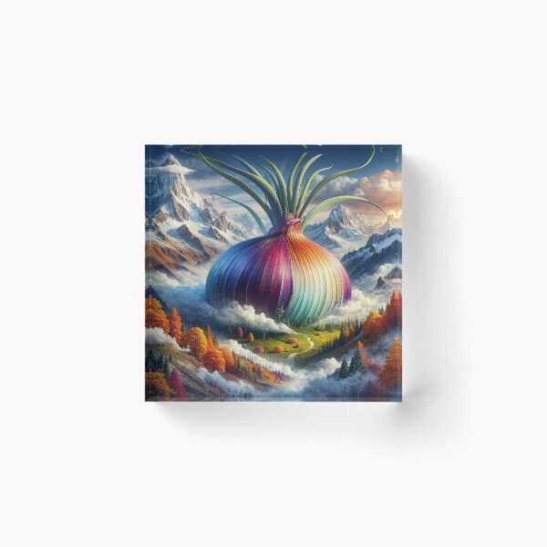 Item preview, Giant Onion Growing in the Mountains designed and sold by M-Y-A-R-T-.