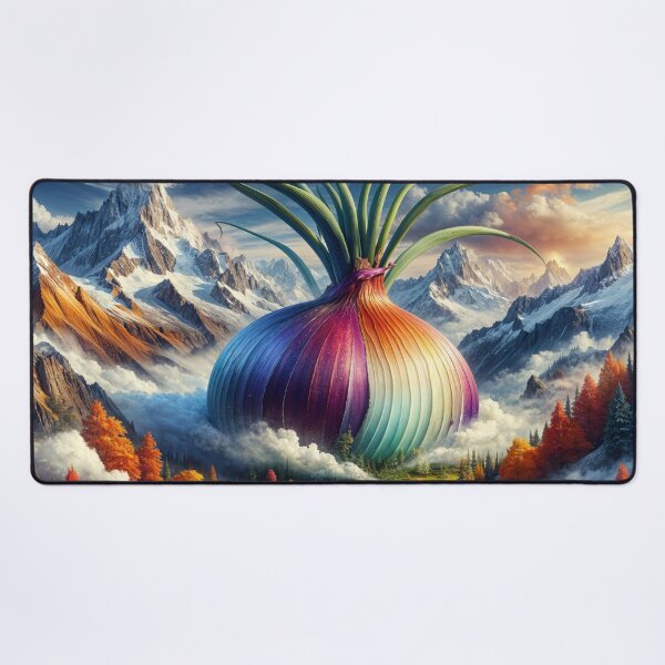 Item preview, Giant Onion Growing in the Mountains designed and sold by M-Y-A-R-T-.