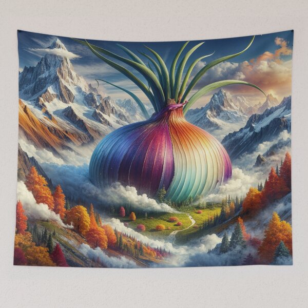 Item preview, Giant Onion Growing in the Mountains designed and sold by M-Y-A-R-T-.