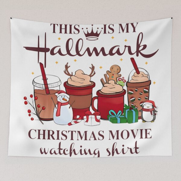 Item preview, This Is My Hallmark Christmas Movie Watching Shirt – Cozy Hot Cocoa Holiday Tee designed and sold by SylviaHerrera.