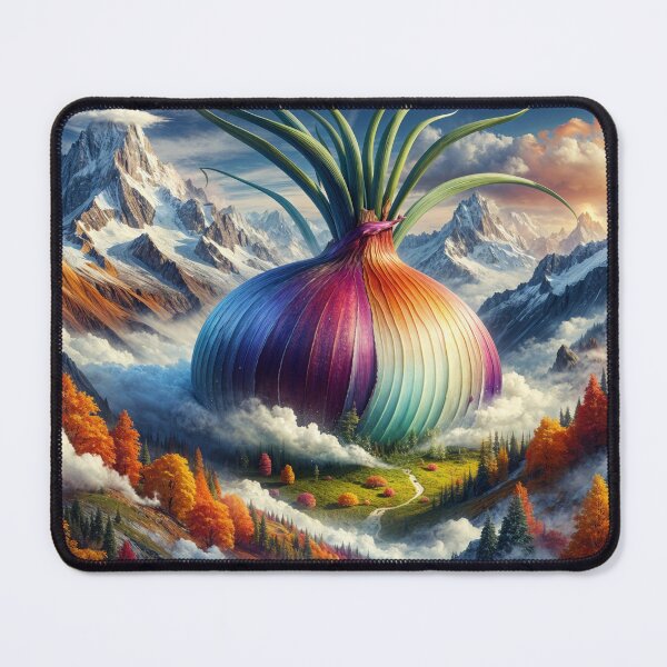 Item preview, Giant Onion Growing in the Mountains designed and sold by M-Y-A-R-T-.