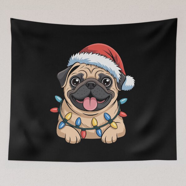 Item preview, Copy of merry pugmas designed and sold by jkrphoto.