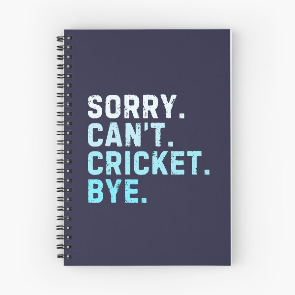 Item preview, Sorry Can't Cricket Bye Sarcastic Cricketer Funny designed and sold by StrideSuccess.