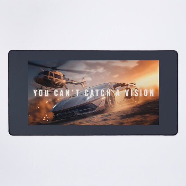 Item preview, You Can’t Catch a Vision – Supercar Chase with Helicopter designed and sold by SuccessHunters.