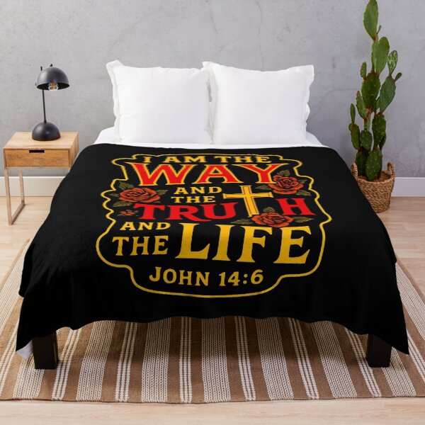 Item preview, John 14:6 Jesus Way Truth Life designed and sold by plushism.