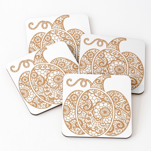 Item preview, Ornate Lace Pumpkin Fall Design designed and sold by ArtfulWeave.