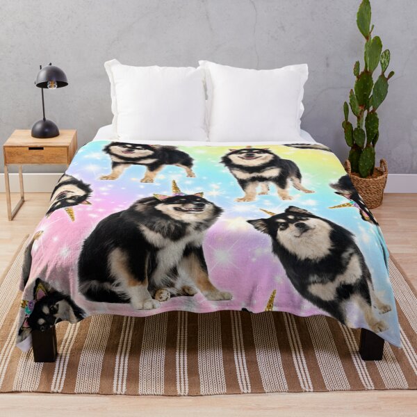 Item preview, Finnish Lapphund Unicorn Pattern designed and sold by Pokkie.
