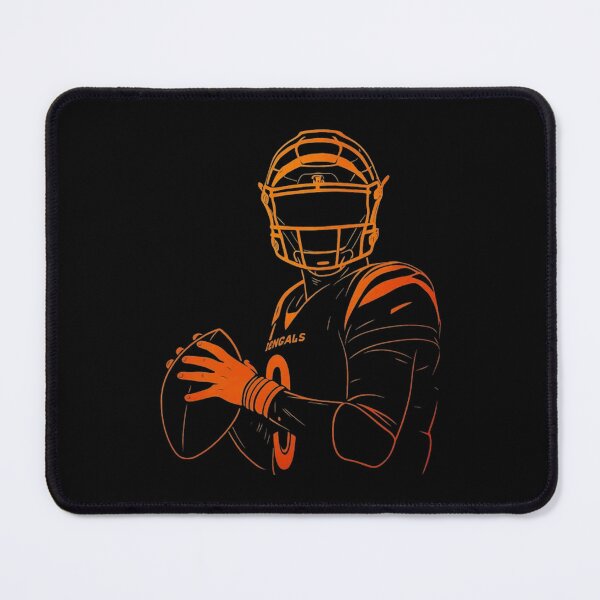 Item preview, Joe Burrow Neon Glow QB Power Pose T-Shirt designed and sold by RoisinMcConnell.