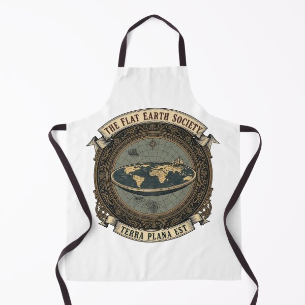 Item preview, The Flat Earth Society designed and sold by Funktastic Designs.
