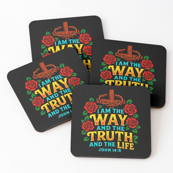 Item preview, John 14:6 Jesus Way Truth Life designed and sold by plushism.