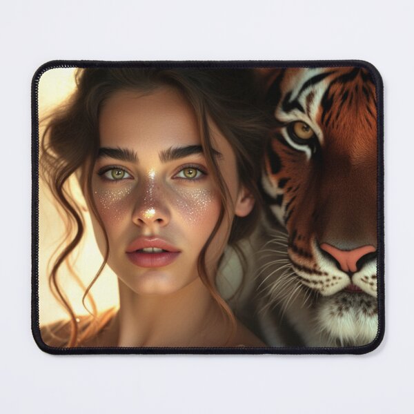 Item preview, Golden Bond - Selenel and the Tiger designed and sold by Artfully Entertained.