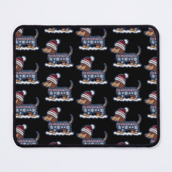 Item preview, Dachshund Sausage Dog Patch Embroidery Fabric Stitched Patch designed and sold by HappyPatchClub.